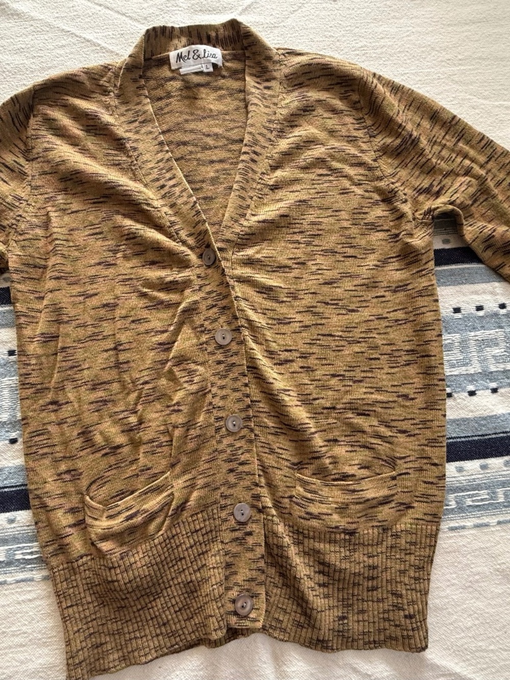 Women’s silk & cashmere cardigan